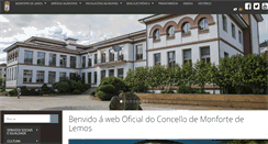 Desktop Screenshot of monfortedelemos.es